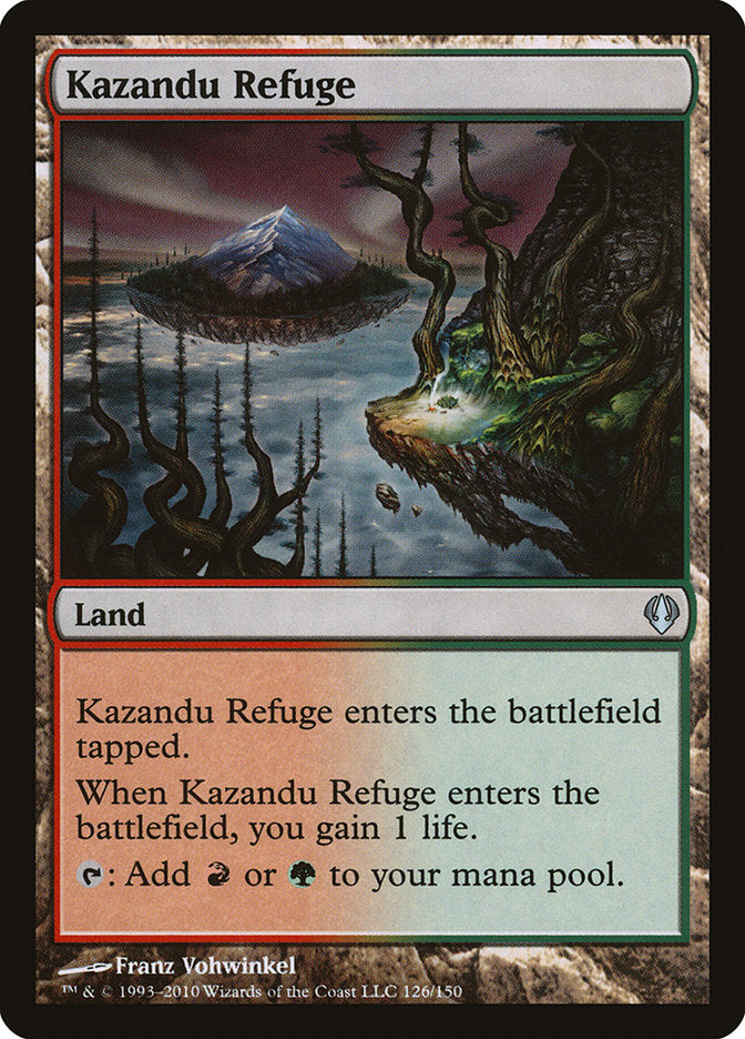 Kazandu Refuge [Archenemy] | Anubis Games and Hobby