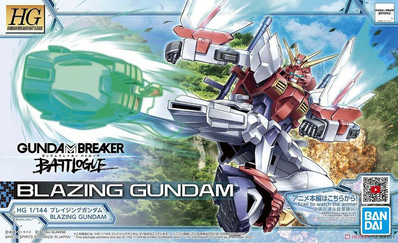 Blazing Gundam Battlogue HG 1/144 | Anubis Games and Hobby