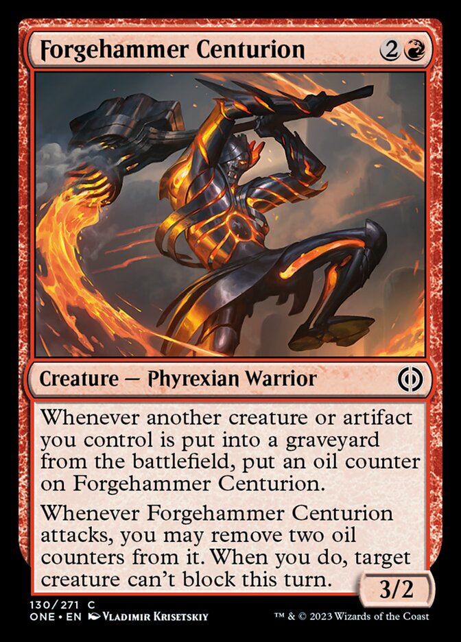 Forgehammer Centurion [Phyrexia: All Will Be One] | Anubis Games and Hobby