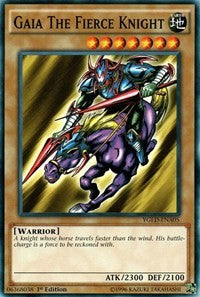 Gaia The Fierce Knight (A) [King of Games: Yugi's Legendary Decks] [YGLD-ENA05] | Anubis Games and Hobby