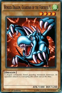 Winged Dragon, Guardian of the Fortress #1 (A) [King of Games: Yugi's Legendary Decks] [YGLD-ENA10] | Anubis Games and Hobby