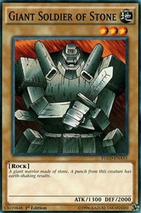 Giant Soldier of Stone (A) [King of Games: Yugi's Legendary Decks] [YGLD-ENA15] | Anubis Games and Hobby