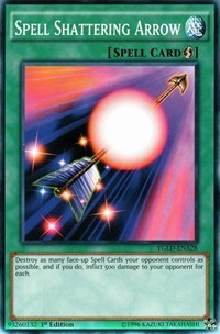 Spell Shattering Arrow (A) [King of Games: Yugi's Legendary Decks] [YGLD-ENA28] | Anubis Games and Hobby