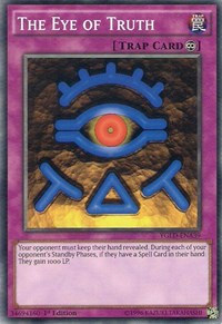 The Eye of Truth (A) [King of Games: Yugi's Legendary Decks] [YGLD-ENA39] | Anubis Games and Hobby