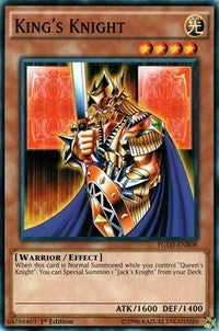 King's Knight (B) [King of Games: Yugi's Legendary Decks] [YGLD-ENB08] | Anubis Games and Hobby