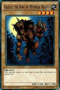 Gazelle the King of Mythical Beasts (B) [King of Games: Yugi's Legendary Decks] [YGLD-ENB10] | Anubis Games and Hobby