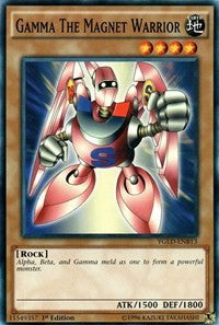 Gamma The Magnet Warrior (B) [King of Games: Yugi's Legendary Decks] [YGLD-ENB13] | Anubis Games and Hobby