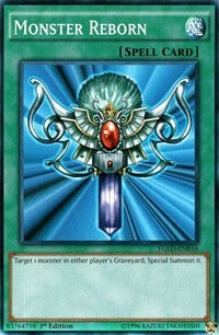 Monster Reborn (B) [King of Games: Yugi's Legendary Decks] [YGLD-ENB16] | Anubis Games and Hobby