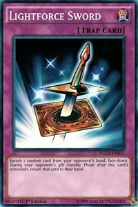 Lightforce Sword (B) [King of Games: Yugi's Legendary Decks] [YGLD-ENB37] | Anubis Games and Hobby