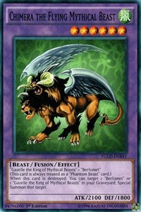 Chimera the Flying Mythical Beast (B) [King of Games: Yugi's Legendary Decks] [YGLD-ENB41] | Anubis Games and Hobby