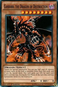 Gandora the Dragon of Destruction (C) [King of Games: Yugi's Legendary Decks] [YGLD-ENC03] | Anubis Games and Hobby