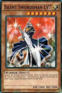 Silent Swordsman LV7 (C) [King of Games: Yugi's Legendary Decks] [YGLD-ENC06] | Anubis Games and Hobby