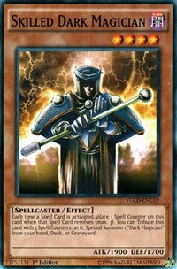 Skilled Dark Magician (C) [King of Games: Yugi's Legendary Decks] [YGLD-ENC19] | Anubis Games and Hobby