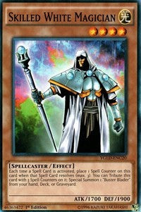 Skilled White Magician (C) [King of Games: Yugi's Legendary Decks] [YGLD-ENC20] | Anubis Games and Hobby