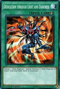 Dedication through Light and Darkness (C) [King of Games: Yugi's Legendary Decks] [YGLD-ENC31] | Anubis Games and Hobby