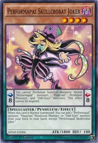 Performapal Skullcrobat Joker [Structure Deck: Master of Pendulum] [SDMP-EN006] | Anubis Games and Hobby