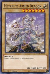 Metaphys Armed Dragon [Structure Deck: Master of Pendulum] [SDMP-EN013] | Anubis Games and Hobby