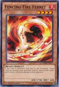 Fencing Fire Ferret [Structure Deck: Master of Pendulum] [SDMP-EN017] | Anubis Games and Hobby