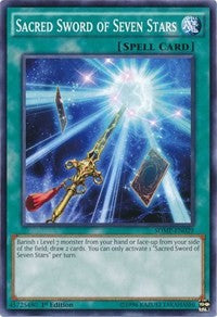 Sacred Sword of Seven Stars [Structure Deck: Master of Pendulum] [SDMP-EN029] | Anubis Games and Hobby