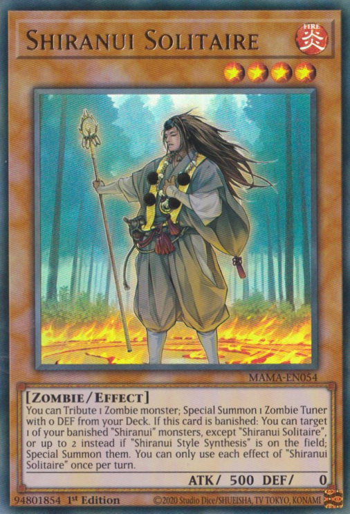 Shiranui Solitaire [MAMA-EN054] Ultra Rare | Anubis Games and Hobby