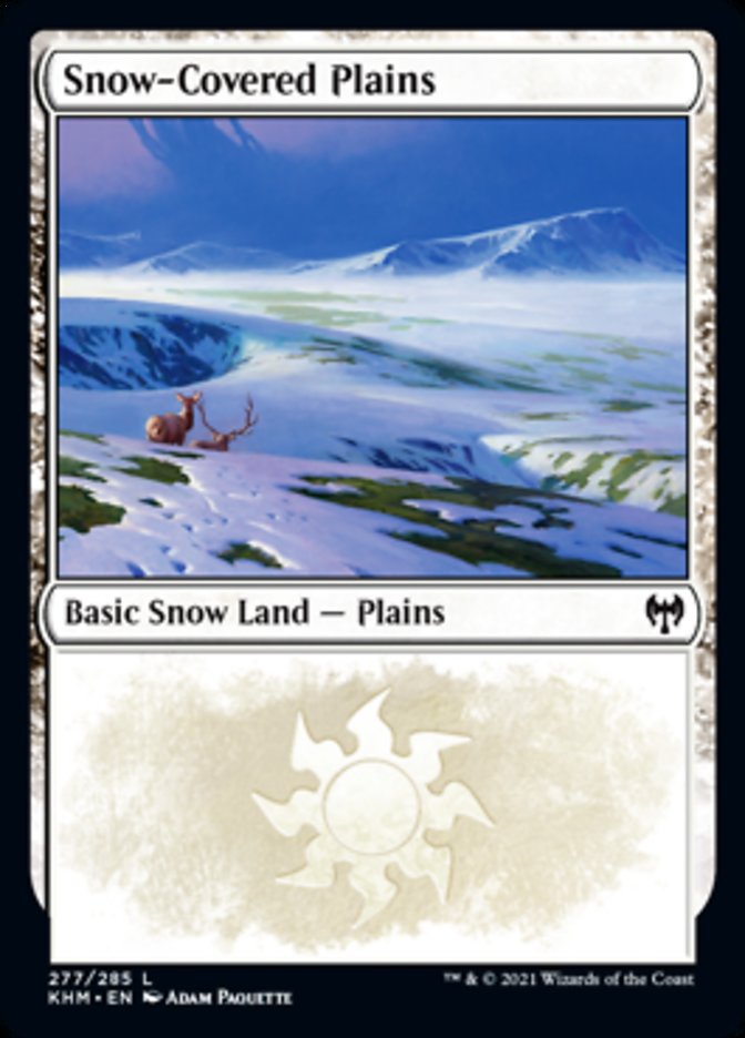 Snow-Covered Plains (277) [Kaldheim] | Anubis Games and Hobby