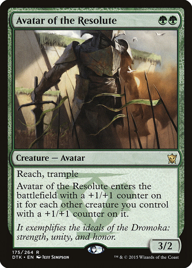 Avatar of the Resolute [Dragons of Tarkir] | Anubis Games and Hobby