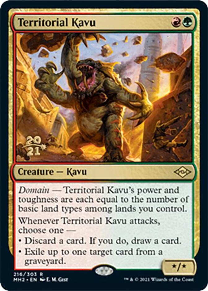 Territorial Kavu [Modern Horizons 2 Prerelease Promos] | Anubis Games and Hobby