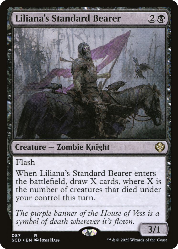 Liliana's Standard Bearer [Starter Commander Decks] | Anubis Games and Hobby