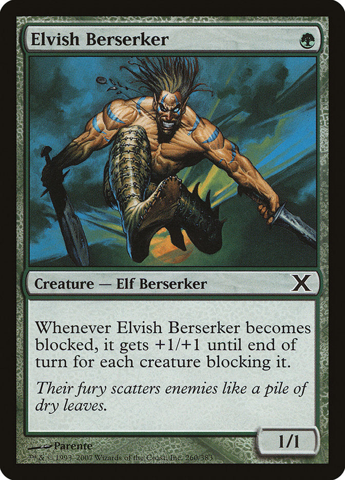 Elvish Berserker [Tenth Edition] | Anubis Games and Hobby