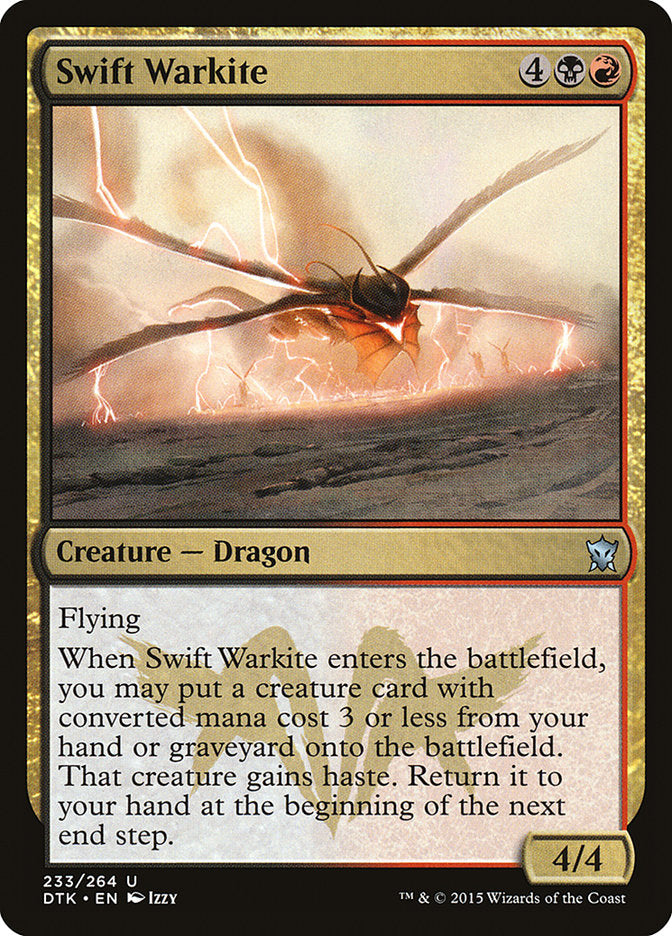 Swift Warkite [Dragons of Tarkir] | Anubis Games and Hobby