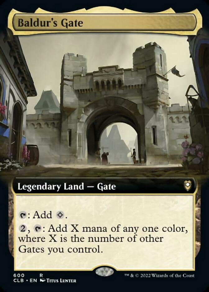 Baldur's Gate (Extended Art) [Commander Legends: Battle for Baldur's Gate] | Anubis Games and Hobby