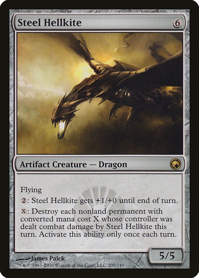 Steel Hellkite [Scars of Mirrodin] | Anubis Games and Hobby