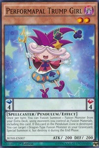 Performapal Trump Girl [Breakers of Shadow] [BOSH-EN007] | Anubis Games and Hobby