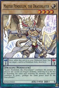 Master Pendulum, the Dracoslayer [Breakers of Shadow] [BOSH-EN023] | Anubis Games and Hobby