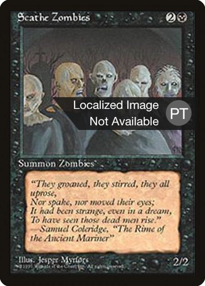 Scathe Zombies [Fourth Edition (Foreign Black Border)] | Anubis Games and Hobby