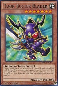 Toon Buster Blader [Breakers of Shadow] [BOSH-EN038] | Anubis Games and Hobby