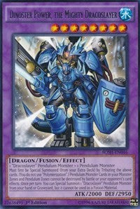 Dinoster Power, the Mighty Dracoslayer [Breakers of Shadow] [BOSH-EN046] | Anubis Games and Hobby