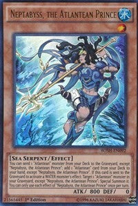 Neptabyss, the Atlantean Prince [Breakers of Shadow] [BOSH-EN092] | Anubis Games and Hobby