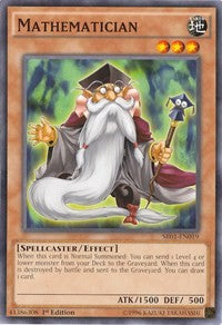 Mathematician [Structure Deck: Emperor of Darkness] [SR01-EN019] | Anubis Games and Hobby