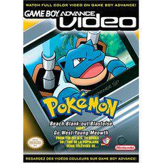 GBA Video Pokemon Beach Blank-out Blastoise and Go West Young Meowth - GameBoy Advance | Anubis Games and Hobby