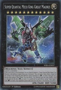 Super Quantal Mech King Great Magnus [Wing Raiders] [WIRA-EN037] | Anubis Games and Hobby