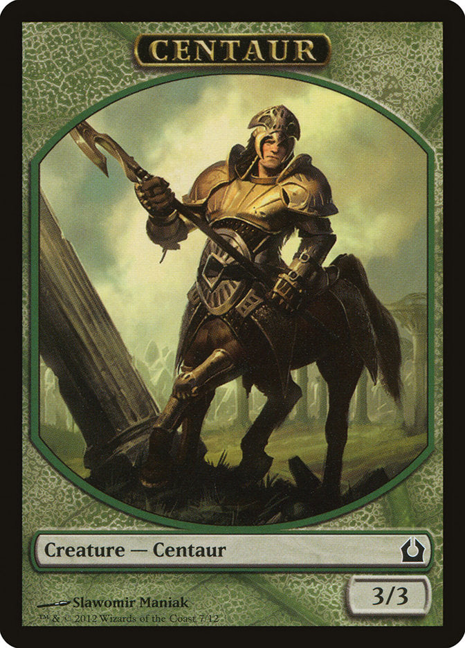 Centaur Token [Return to Ravnica Tokens] | Anubis Games and Hobby