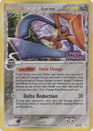 Deoxys (4/110) (Delta Species) (Stamped) [EX: Holon Phantoms] | Anubis Games and Hobby