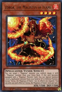 Zoroa, the Magistus of Flame [GEIM-EN002] Ultra Rare | Anubis Games and Hobby