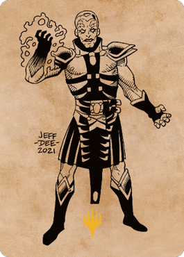 Jon Irenicus, Shattered One Art Card (67) (Gold-Stamped) [Commander Legends: Battle for Baldur's Gate Art Series] | Anubis Games and Hobby