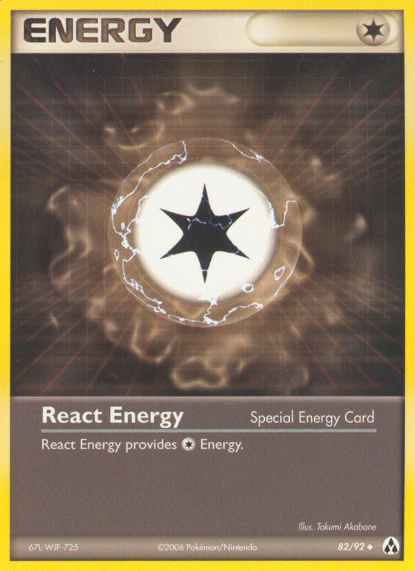 React Energy (82/92) [EX: Legend Maker] | Anubis Games and Hobby