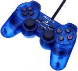 Blue Dual Shock Controller - Playstation 2 | Anubis Games and Hobby