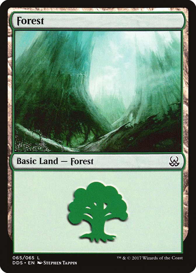 Forest (65) [Duel Decks: Mind vs. Might] | Anubis Games and Hobby
