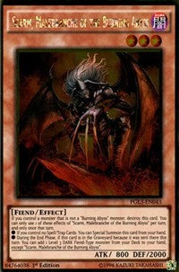 Scarm, Malebranche of the Burning Abyss [Premium Gold: Infinite Gold] [PGL3-EN043] | Anubis Games and Hobby