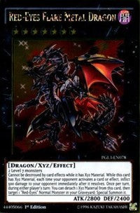 Red-Eyes Flare Metal Dragon [Premium Gold: Infinite Gold] [PGL3-EN078] | Anubis Games and Hobby